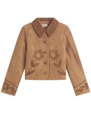 RIXO London Dionne Jacket - Brown