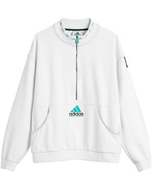 adidas Golf Eqt Quarter-Zip Top - White