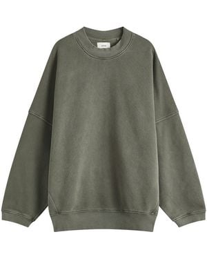 Joah Brown Oversized Crew Sweatshirt - Green