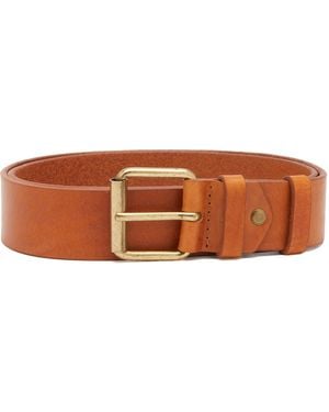 Nudie Jeans Vegetable-Tanned Leather Belt - Brown