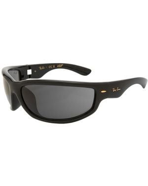 Ray-Ban X A$Ap Rocky Ultra Wrap 003 Sunglasses - Black