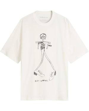 YMC X Bat Girls & Acid Boys Andy Warhol T-Shirt - White
