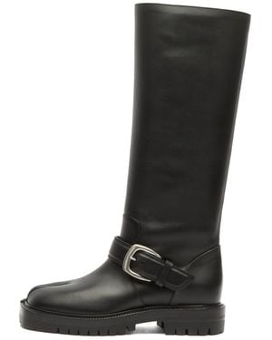 Maison Margiela Tabi County Knee High Boots - Black