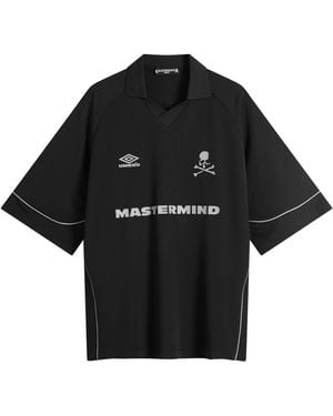 MASTERMIND WORLD X Umbro Short Sleeve Game Shirt - Black