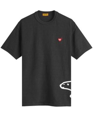Human Made Snake T-Shirt in Black for Men | Lyst
