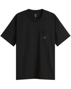 Needles Papillion Pocket T-Shirt - Black