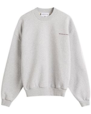 MKI Miyuki-Zoku Uniform Crew Neck Sweatshirt Presented By End - White