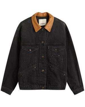 Isabel Marant Petunia Denim Jacket - Black