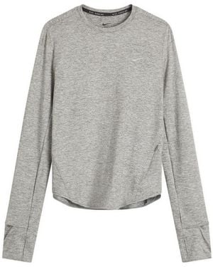Nike Swift Dri-Fit Uv Long Sleeve T-Shirt - Gray