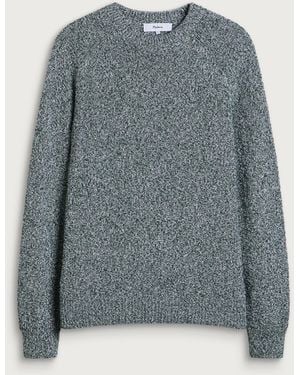Palmes Knitted Jumper - Blue