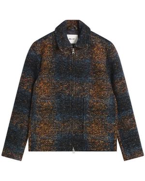 NN07 Gael Boucle Wool Jacket - Black