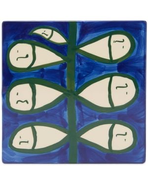 Hay X Emma Kohlmann La Pittura Trivet Peter's Plant - Blue
