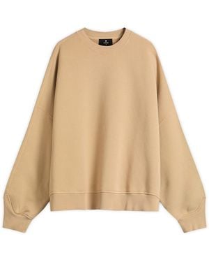 Represent Initial V Notch Sweatshirt - Natural