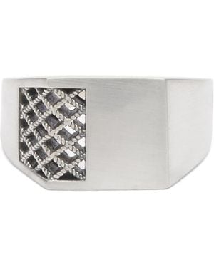 Serge Denimes Traitors Ring - White