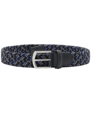 Anderson's Andersons Elastic Woven Belt - Blue