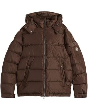 Moncler Maya Matte Jacket - Brown