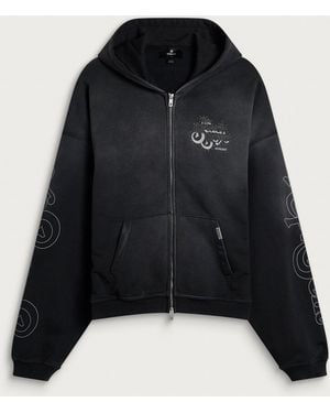 Represent Beach Boys Endless Summer Zip Through Hoodie - Black