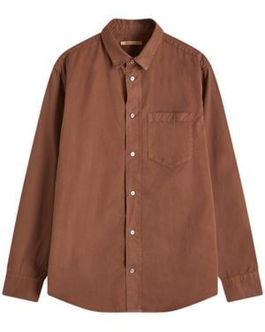 WOOD WOOD Nico Shirt - Brown
