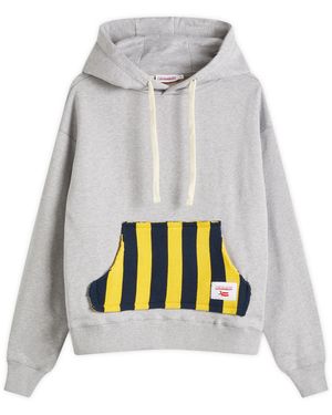 Charles Jeffrey Patch Ears Hoody - Grey