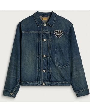 Human Made Future Denim Work Jacket - Blue
