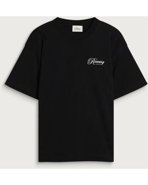 Ronning Script T-Shirt - Black