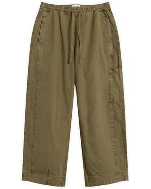 Damson Madder Felix Twill Pants - Green