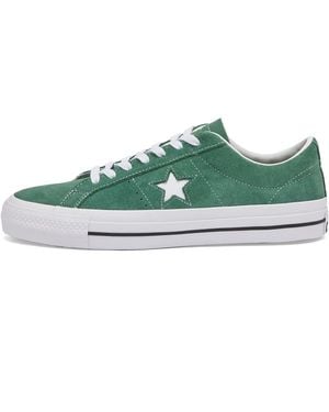 Converse Cons One Star Pro Trainers - Green