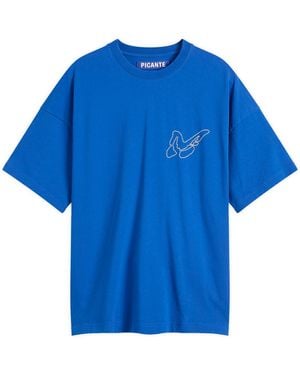 Picante Butterfly T-Shirt - Blue