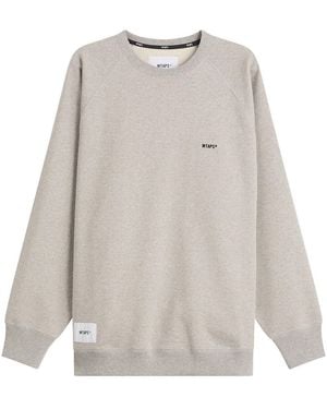 WTAPS Sign Logo Sweatshirt - Gray