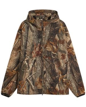 Represent 247 Hooded Training Jacket - Brown
