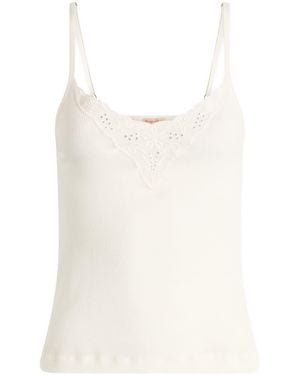 Fruity Booty Juliette Vest Top - White