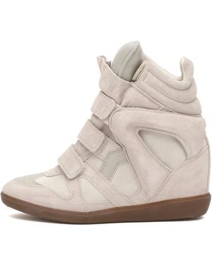 Isabel Marant Bekett Platform Trainer - Metallic