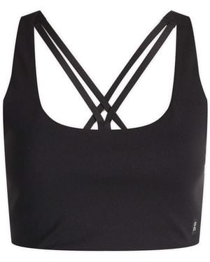 On Shoes Studio Bra Top - Black