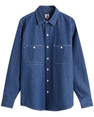 Randy's Garments 3 Pocket Work Shirt - Blue