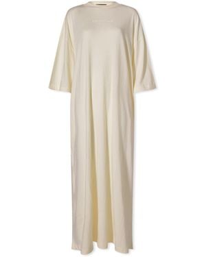 Fear Of God Essentials 3/4 Sleeve Dress - Natural