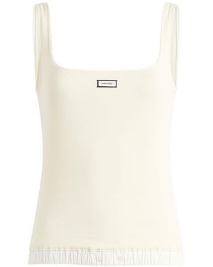 Entire studios Lounge Tank - White
