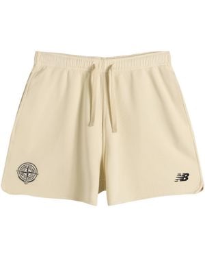 Stone Island X New Balance Shorts - Natural
