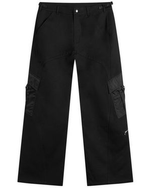 CASABLANCA Cotton Cargo Trouser - Black