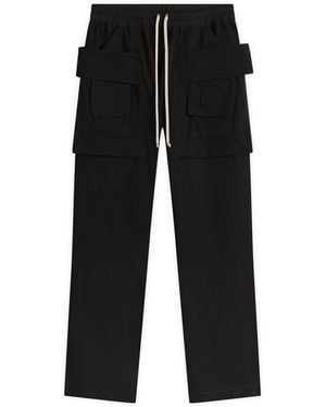 Rick Owens Creatch Cargo Pants - Black