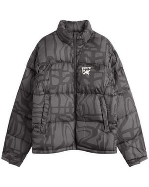 by Parra Broken Ftp Puffer Jacket - Grey