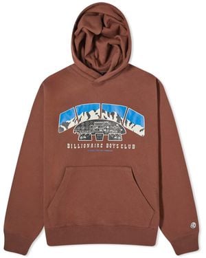 BBCICECREAM Flight Deck Popover Hoodie - Brown