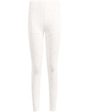 Fruity Booty Ditsy Floral Legging - White
