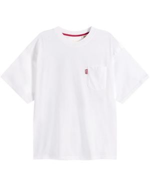 Levi's X Sky High Farm Universe Pocket T-Shirt - White