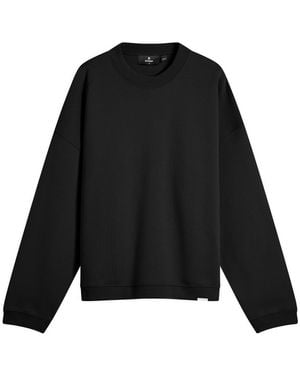 Represent Initial Boxy Jumper - Black