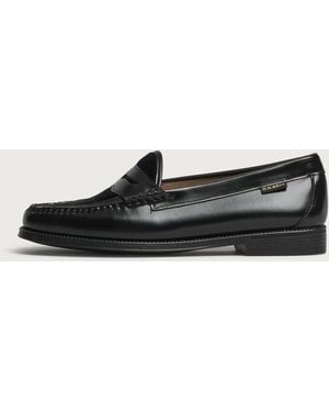 G.H. Bass & Co. Easy Weejun Penny Velvet Loafers - Black