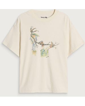 STORY mfg. Grateful T-Shirt - Natural