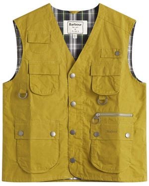 Barbour The Edit By Alexa Rebecca Gilet - Yellow