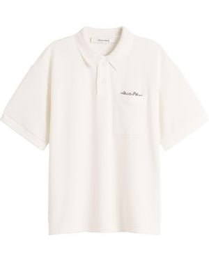 About Blank Script Polo - White