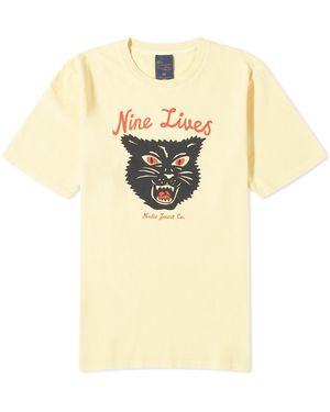 Nudie Jeans Joni Nine Lives T-Shirt - Natural