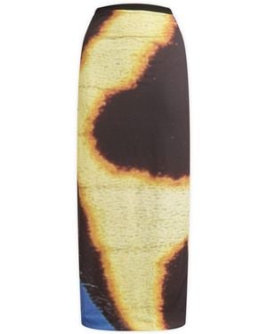 Feners Tu X Mi Skirt - Orange